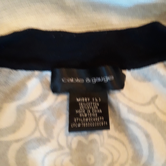 Cable & Gauge Sweater A128 - Picture 3 of 3